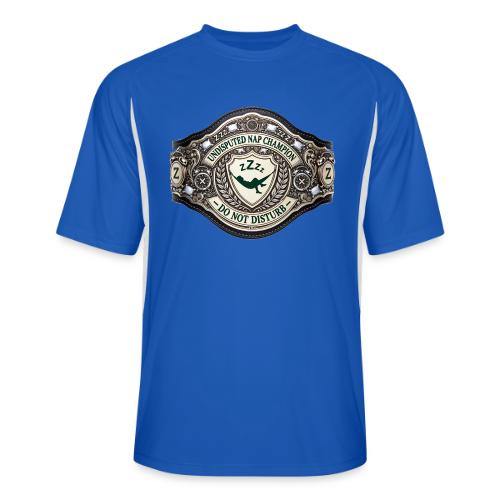 Nap Champion Belt T Shirt - Men’s Cooling Performance Color Blocked Jersey