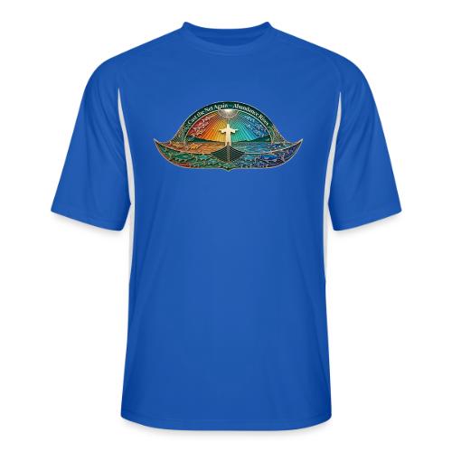 Easter Cast the Net Again T Shirt, abundance Gift - Men’s Cooling Performance Color Blocked Jersey