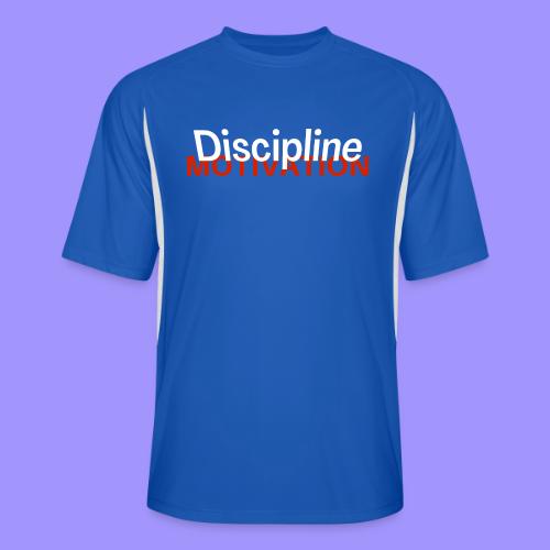Discipline Above Motivation - Men’s Cooling Performance Color Blocked Jersey