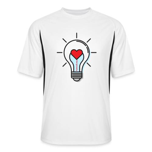 FUMCSD Heart Light Bulb - Men’s Cooling Performance Color Blocked Jersey