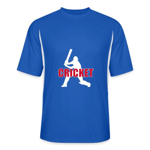 Power Play Cricket - Men’s Cooling Performance Color Blocked Jersey