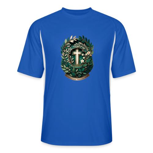 Easter Ever Green in Glory Laurel T Shirt, Gift - Men’s Cooling Performance Color Blocked Jersey