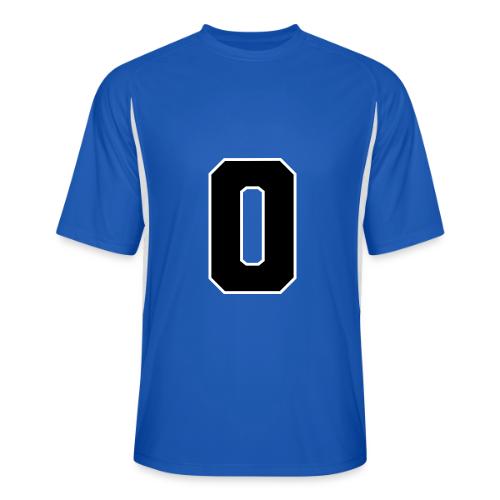 Varsity Letter O Collegiate Monogram - Men’s Cooling Performance Color Blocked Jersey