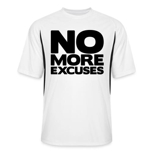 No More Excuses - Men’s Cooling Performance Color Blocked Jersey