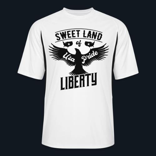 Sweet land of USA Pride Liberty - Men’s Cooling Performance Color Blocked Jersey