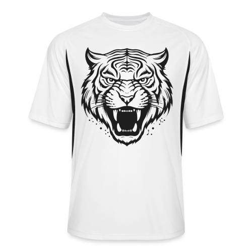 Wild Tiger Fashion, the fury of the feline tiger. - Men’s Cooling Performance Color Blocked Jersey