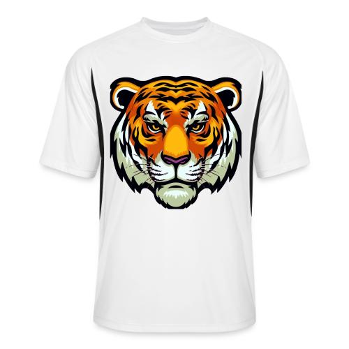 Tiger Fashion Feline Animal, Tiger Willing Success - Men’s Cooling Performance Color Blocked Jersey