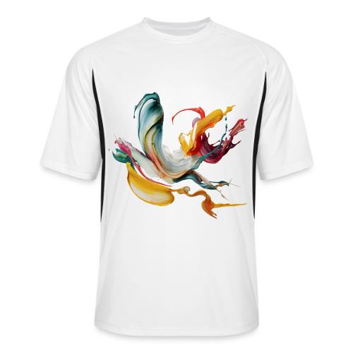 Abstract Chaos - Men’s Cooling Performance Color Blocked Jersey
