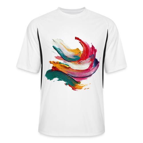 Colorful brushstrokes - Men’s Cooling Performance Color Blocked Jersey