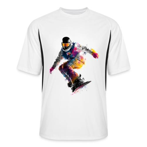 Snowboarding: Frozen Palette - Men’s Cooling Performance Color Blocked Jersey