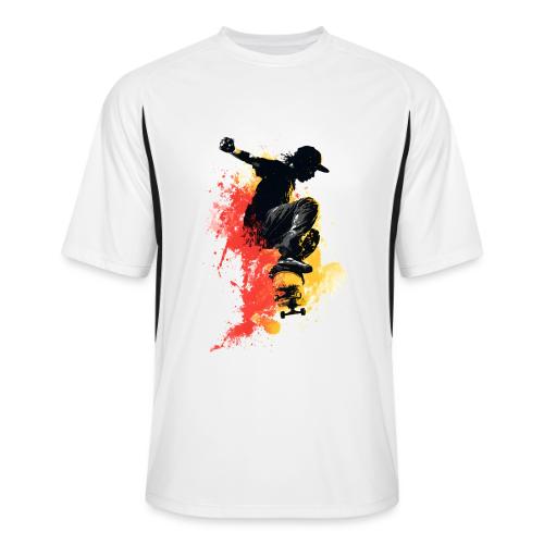 Skateboarding: Splash of Motion - Men’s Cooling Performance Color Blocked Jersey