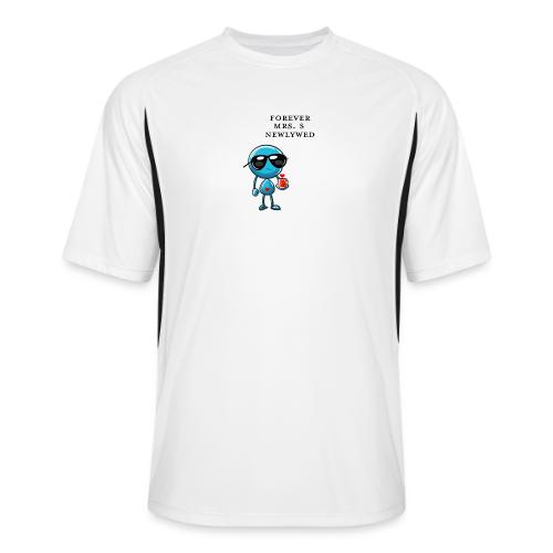 Mrs S Forever Newlywed - Men’s Cooling Performance Color Blocked Jersey