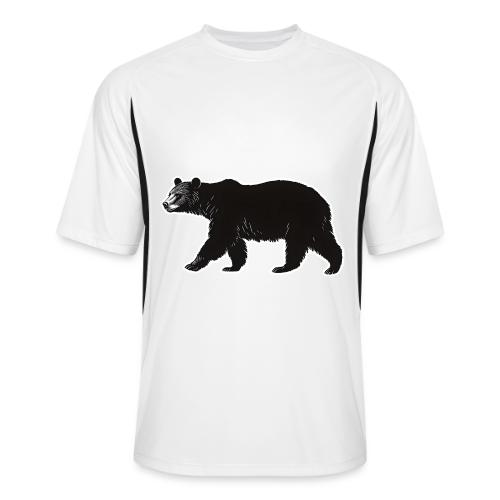 Midnight Black Bear - Men’s Cooling Performance Color Blocked Jersey