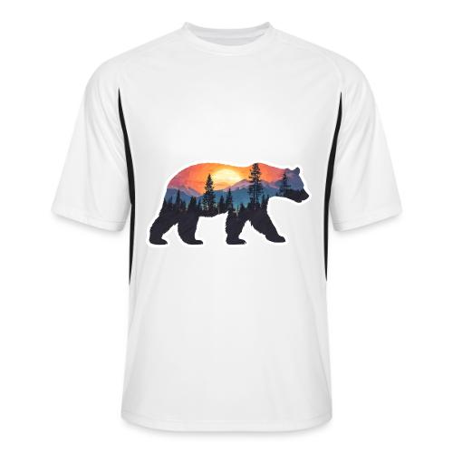 Mountain Spirit Bear - Men’s Cooling Performance Color Blocked Jersey