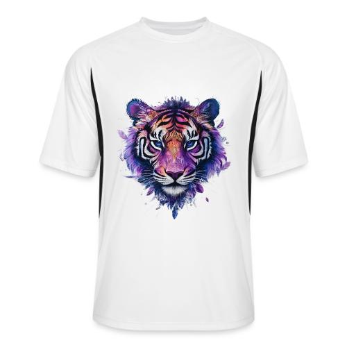 Mystic Violet Tiger - Men’s Cooling Performance Color Blocked Jersey