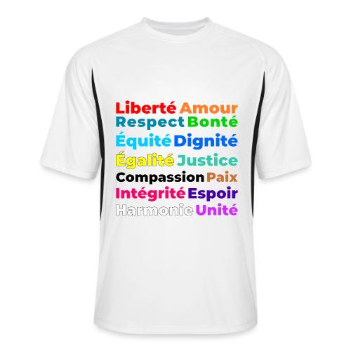 Words of Light - Men’s Cooling Performance Color Blocked Jersey