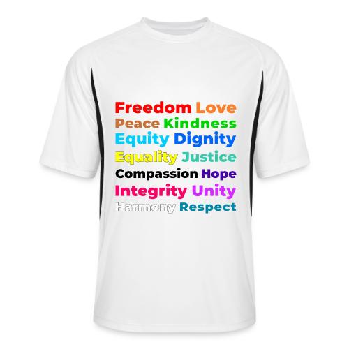 Words of Light - Men’s Cooling Performance Color Blocked Jersey