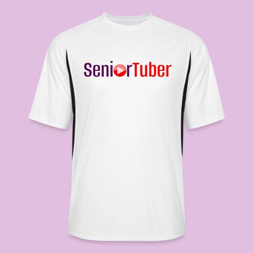 Senior Tuber Signature Logo - Men’s Cooling Performance Color Blocked Jersey
