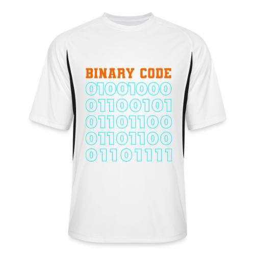 Say Hello in Binary code - Men’s Cooling Performance Color Blocked Jersey