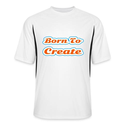 Born to Create — Creative Soul Script - Men’s Cooling Performance Color Blocked Jersey