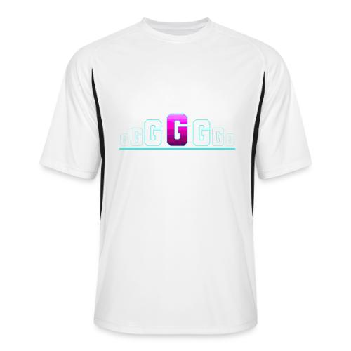 Letter G – Capital Varsity Alphabet Monogram - Men’s Cooling Performance Color Blocked Jersey