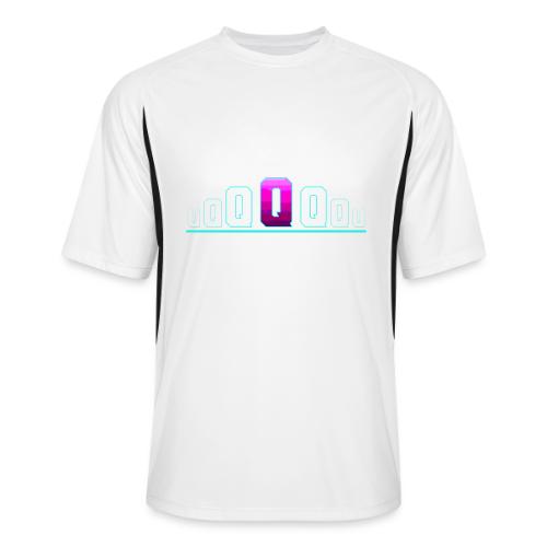 Letter Q – Capital Varsity Alphabet Monogram - Men’s Cooling Performance Color Blocked Jersey