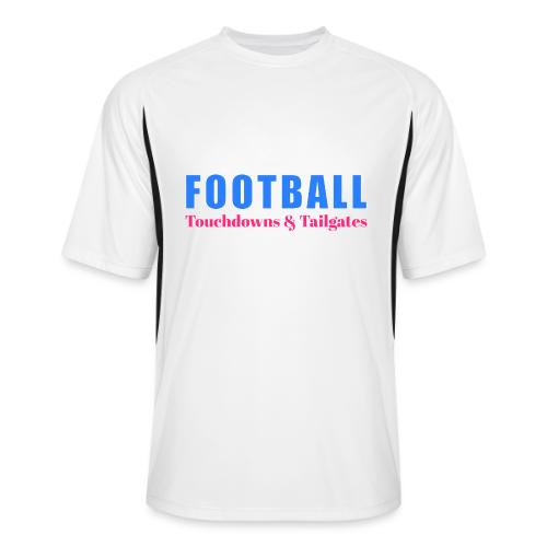 Football Touchdowns & Tailgates Design - Men’s Cooling Performance Color Blocked Jersey