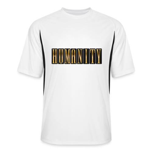 Golden Humanity Statement - Men’s Cooling Performance Color Blocked Jersey
