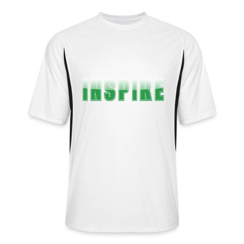 Inspire Word Art Design - Men’s Cooling Performance Color Blocked Jersey