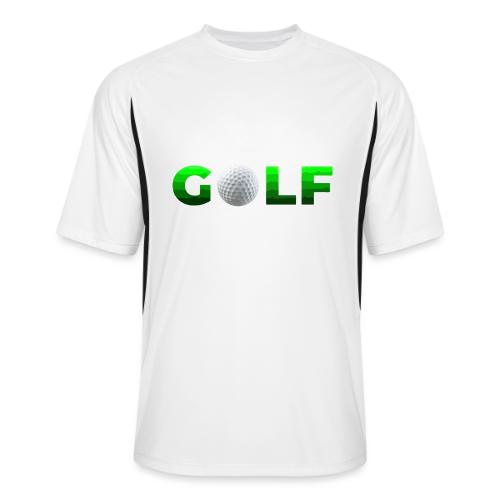 Golf Precision Wordmark - Men’s Cooling Performance Color Blocked Jersey