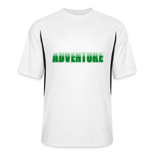 Adventure Typography Design for Apparel - Men’s Cooling Performance Color Blocked Jersey