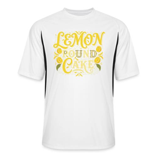 Lemon Pound Cake Vintage Flourish - Men’s Cooling Performance Color Blocked Jersey