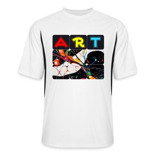 Art in Motion: Color Unleashed - Men’s Cooling Performance Color Blocked Jersey