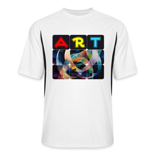 Art of Stripes and Shades - Men’s Cooling Performance Color Blocked Jersey