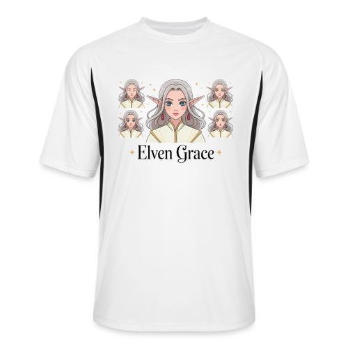 Elven Grace Fantasy Elf Maiden Graphic Magic - Men’s Cooling Performance Color Blocked Jersey