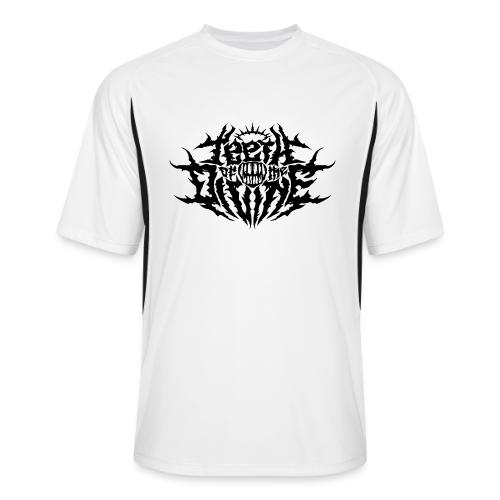Teeth Of The Divine Logo BLACK - Men’s Cooling Performance Color Blocked Jersey