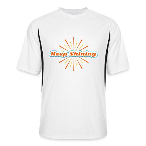 Keep Shining: Radiant Energy Design - Men’s Cooling Performance Color Blocked Jersey