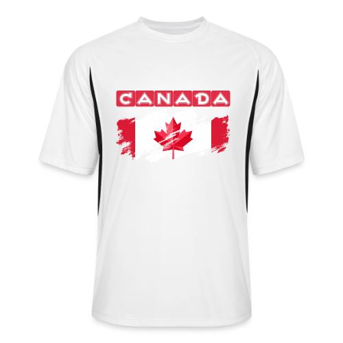 Canada, Inspired by the Canadian flag - Men’s Cooling Performance Color Blocked Jersey