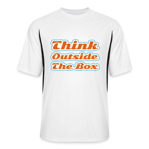 Think Outside the Box — Creative Mindset Script - Men’s Cooling Performance Color Blocked Jersey