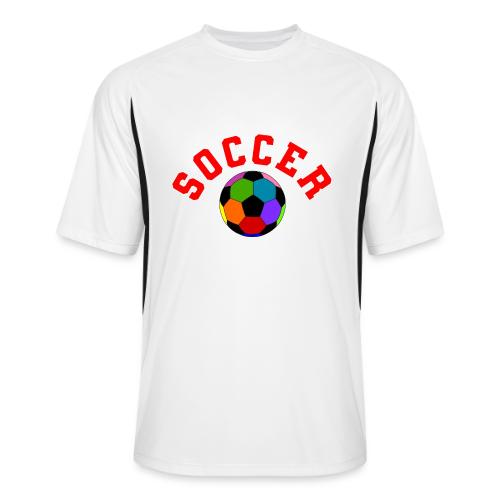 Soccer: Colorful Kick - Men’s Cooling Performance Color Blocked Jersey
