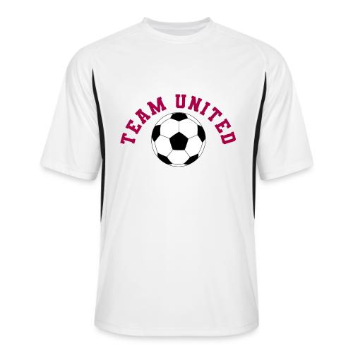Team United Soccer Ball Sports Design - Men’s Cooling Performance Color Blocked Jersey