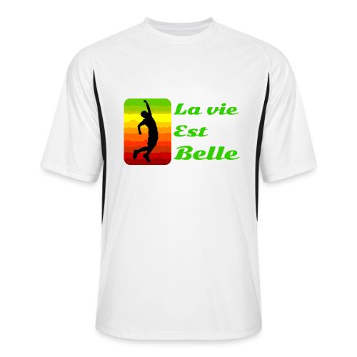 La vie est belle - Men’s Cooling Performance Color Blocked Jersey