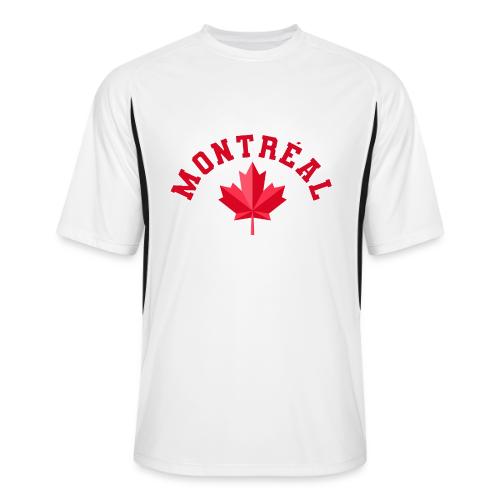 Montréal with maple leaf - Men’s Cooling Performance Color Blocked Jersey