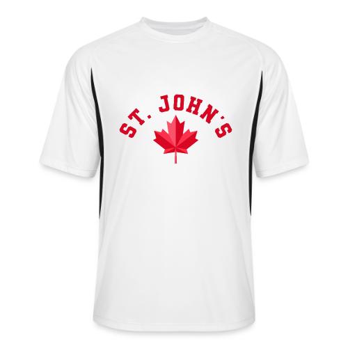 St. John's with maple leaf - Men’s Cooling Performance Color Blocked Jersey