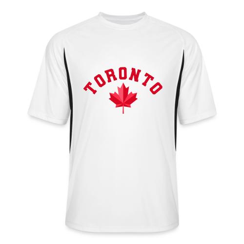 Toronto with maple leaf - Men’s Cooling Performance Color Blocked Jersey