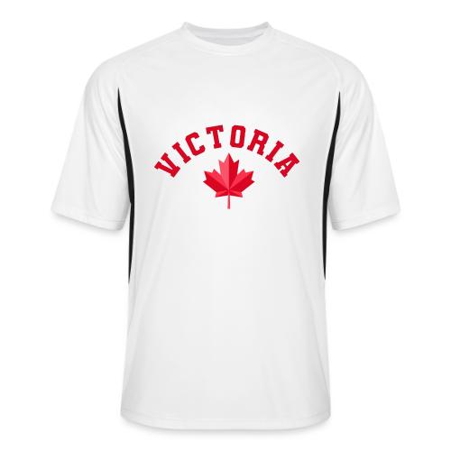 Victoria with maple leaf - Men’s Cooling Performance Color Blocked Jersey