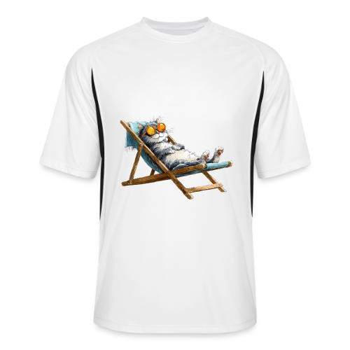 Sunshine Cat Mode - Men’s Cooling Performance Color Blocked Jersey