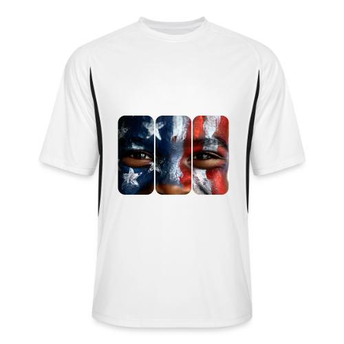 USA: Three Panels of Pride - Men’s Cooling Performance Color Blocked Jersey