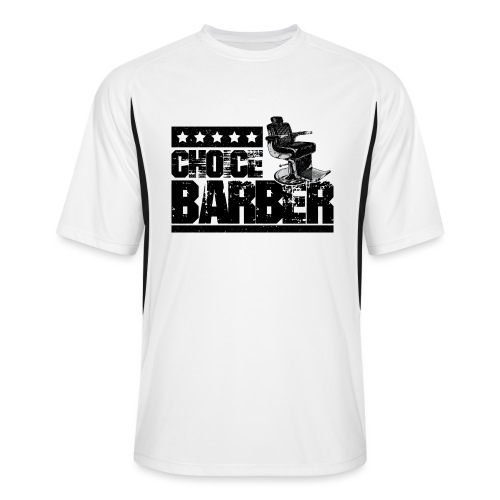 Choice Barber 5-Star Barber - Black - Men’s Cooling Performance Color Blocked Jersey