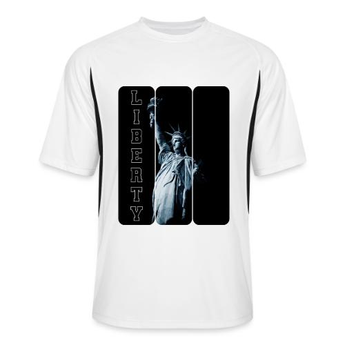 USA: Vertical Liberty - Men’s Cooling Performance Color Blocked Jersey